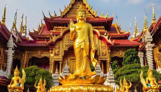 走近西双版纳的佛寺