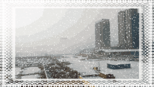 燕郊下雪了